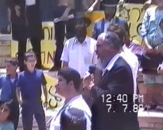 הרב מאיר כהנא היד שר התקווה ואני מאמין בעצרת עם תשמט 00:01:12